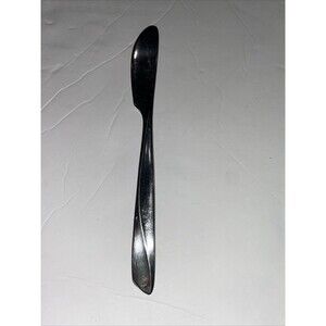 Insico FinlandIia Pattern Stainless Flat Handle Butter Knife 6.5”